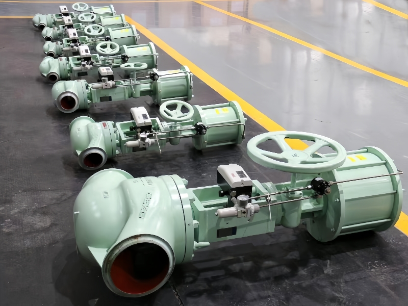 Pneumatic Piston Type Intelligent Pressure Balance Cooling Low Noise Single-Seat Control Valve