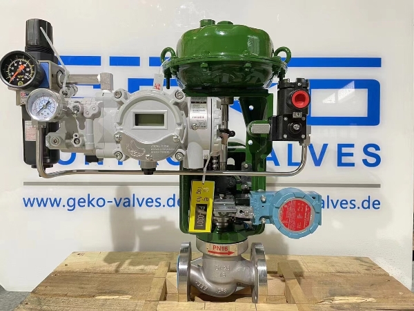 Pneumatic Diaphragm Intelligent Pressure Balance Cooling Low Noise Single-Seat Control Valve