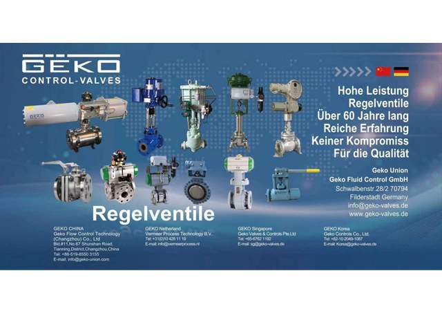 Enhanced Performance in Gas Compression Units with GEKO's Bellows Seal Globe Valve