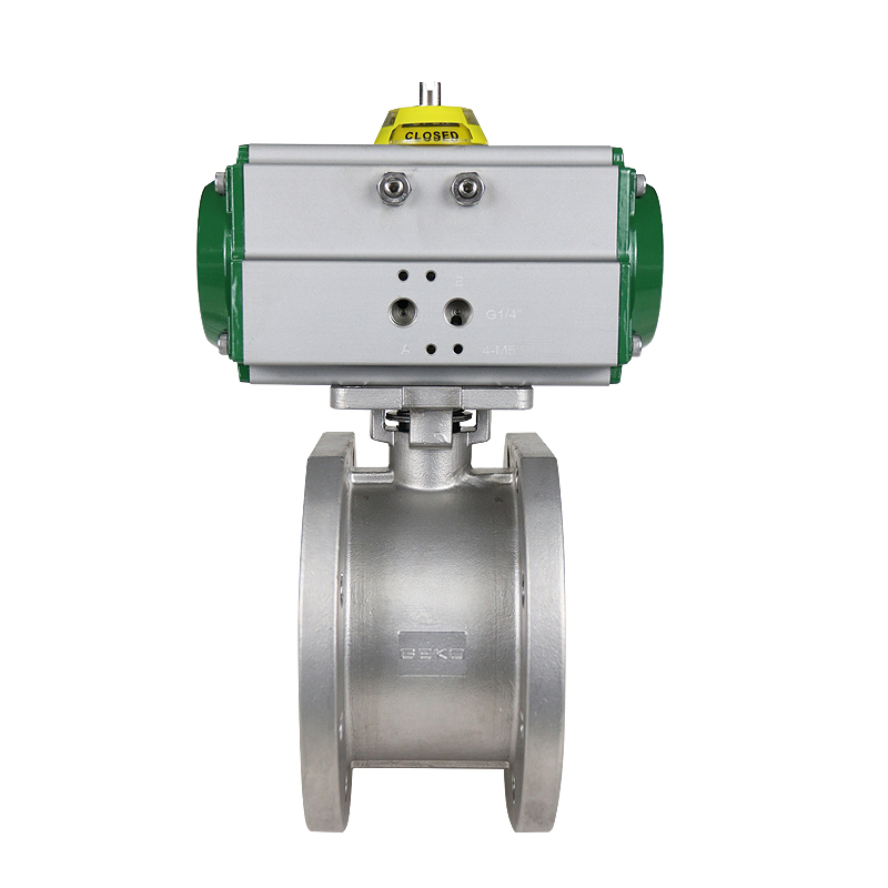 One piece ball valve