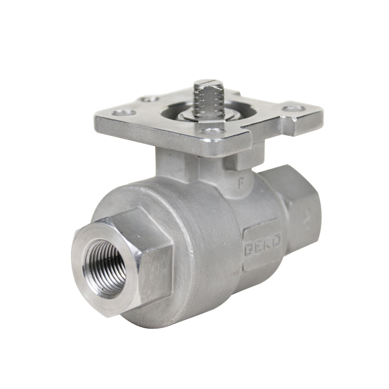 Two Pieces Ball Valve ISO 5211 Mounting Pad