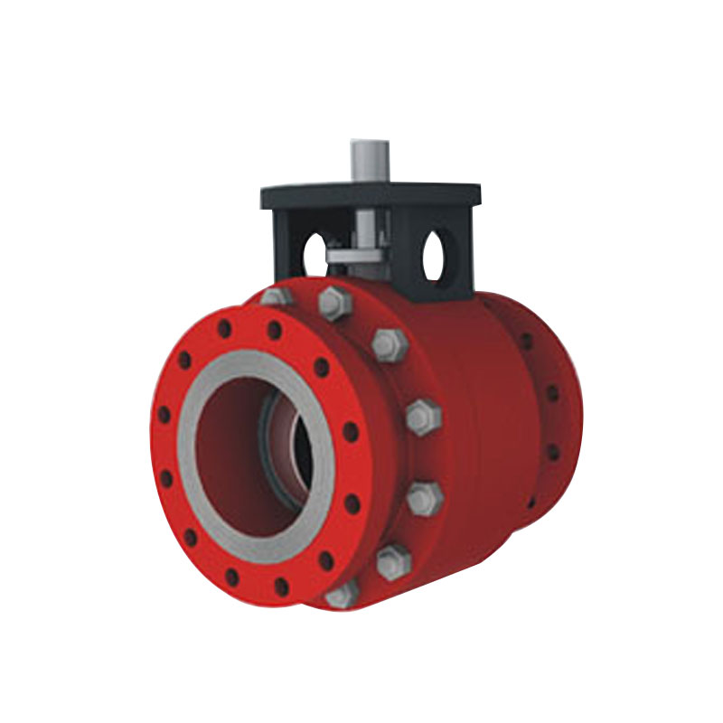 GKTV metal sealed ball valve in high-pressure petroleum refining pipeline