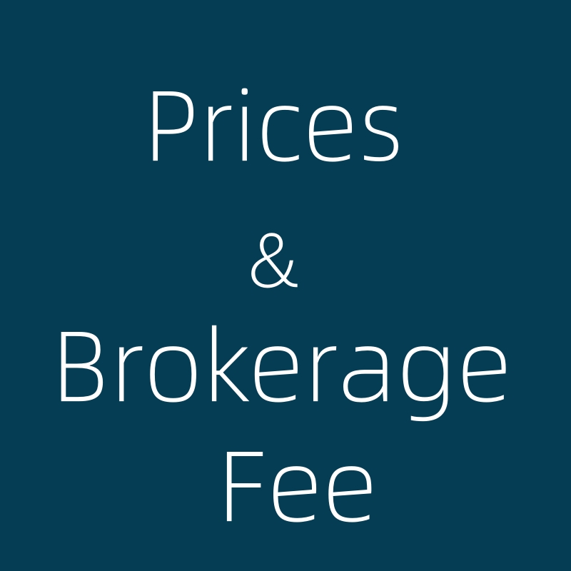 Pricing / Brokerage Fee