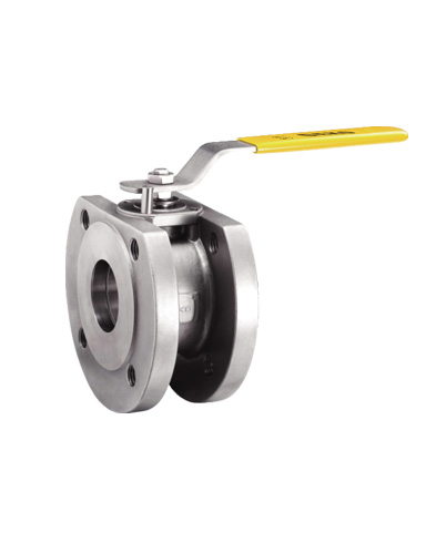 GKV-212 Ball Valve, 1 Piece, Flanged Connection, With Lever Handle