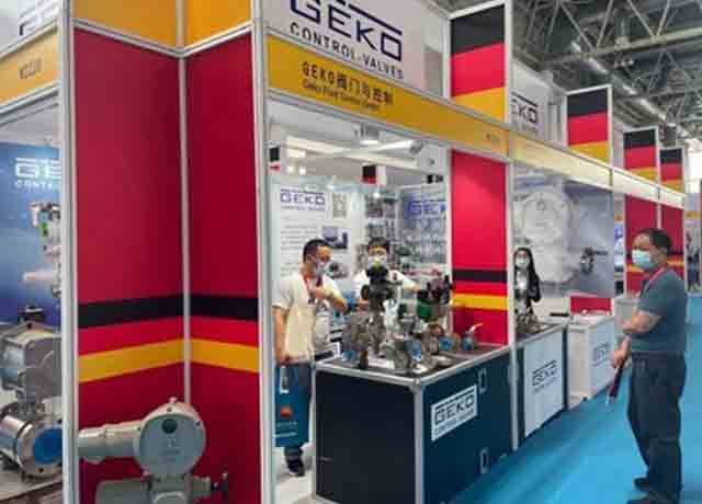 GEKO CONTROL-VALVES Attended Cippe 2021 In Beijing