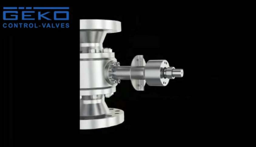 3D Animation Demonstration of Flange Ball Valves