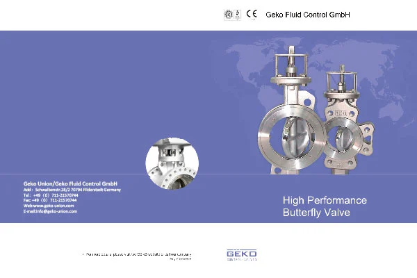 High Performance Butterfly Valve