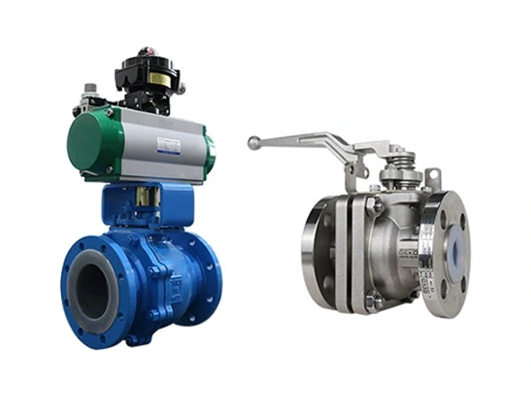 What is PFA lined ball valve?