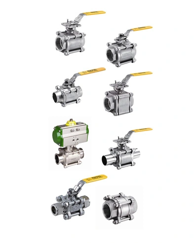 Three Piece Ball Valve