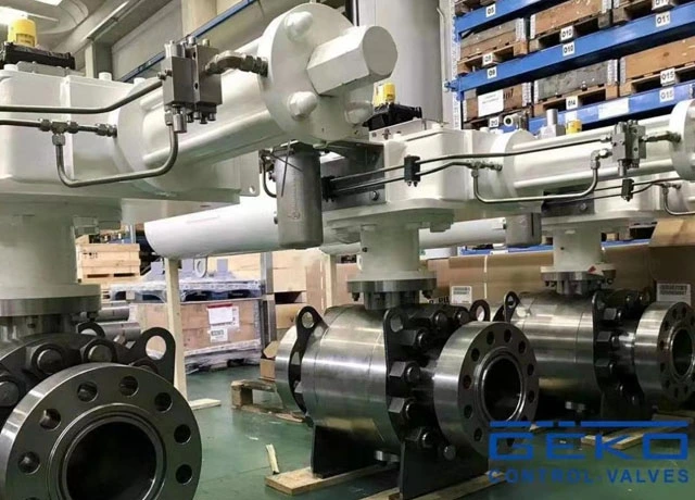 Pneumatic Piston Jacket Insulated V-type Control Ball Valve